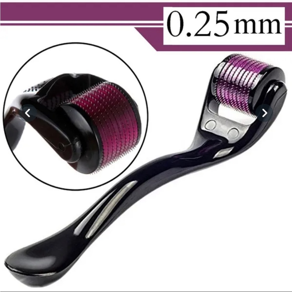 Titanium microneedle .2 5MM facial dermabrasion roller tool NEW SEALED
